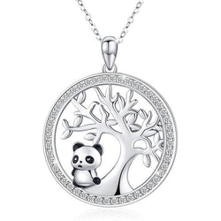 Panda pendant necklace