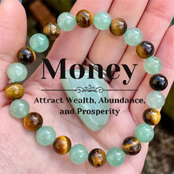 Tigereye Green Aventurine Natural Bracelet Female High Sense Ornament