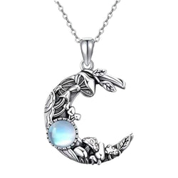 Bohemian Retro Moon Men And Women Pendant