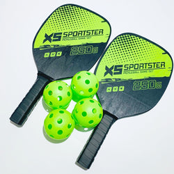 Sports Equipment 2 Rackets 4-ball Pick Racket Set Combination